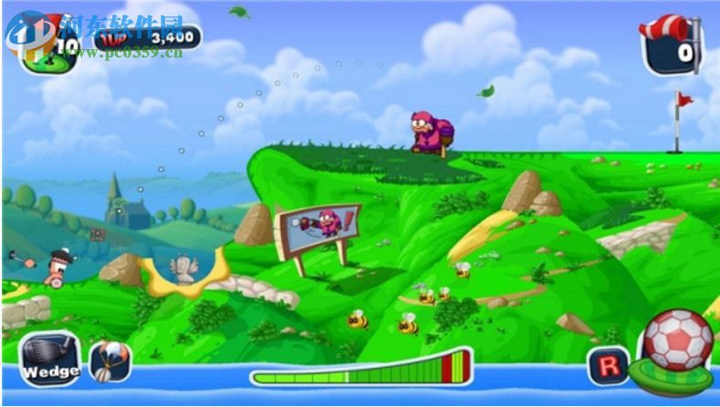 百战天虫疯狂高尔夫 中文版