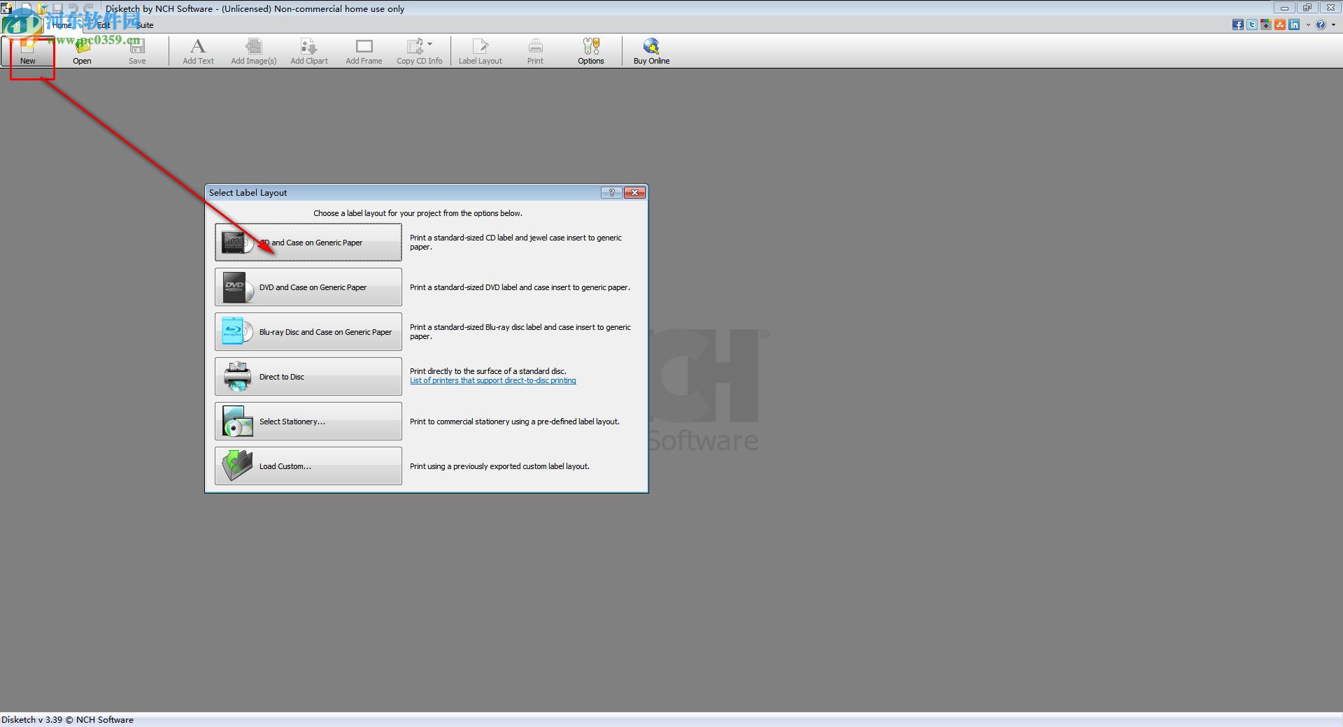 Disketch Disc Label(光盘封面制作工具) 3.39 官方版