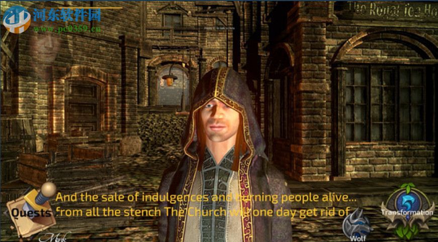 修道士和勇士国王之心 英文版