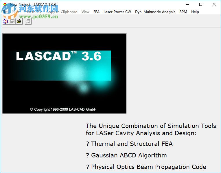 LASCAD(激光器设计软件) 3.6.6 官方版