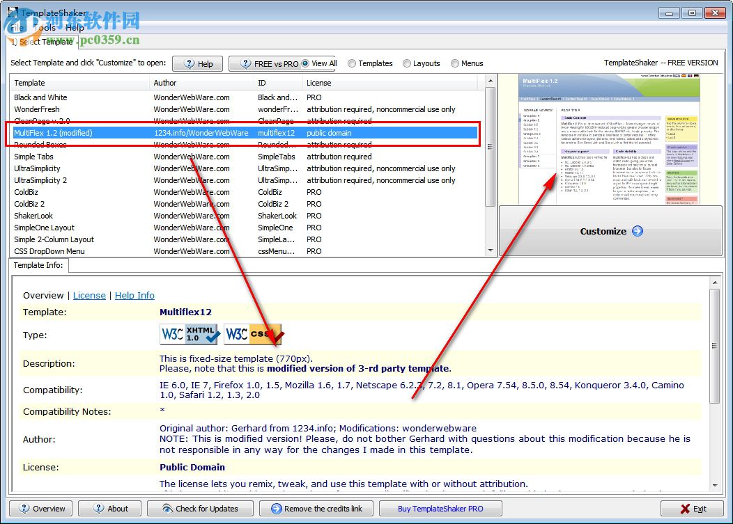 Template Shaker(CSS模版编辑器) 3.6 官方版