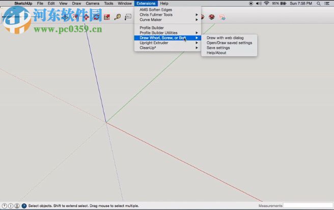 Draw Whorl(SketchUp螺旋坡道绘制插件) 1.0.6 绿色免费版