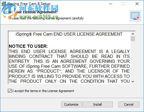 iSpring Free Cam(免费录制屏幕工具) 8.3.0 官方版