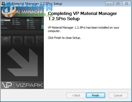 Vizpark Material Manager(3DMax材质贴图管理) 1.2 官方版