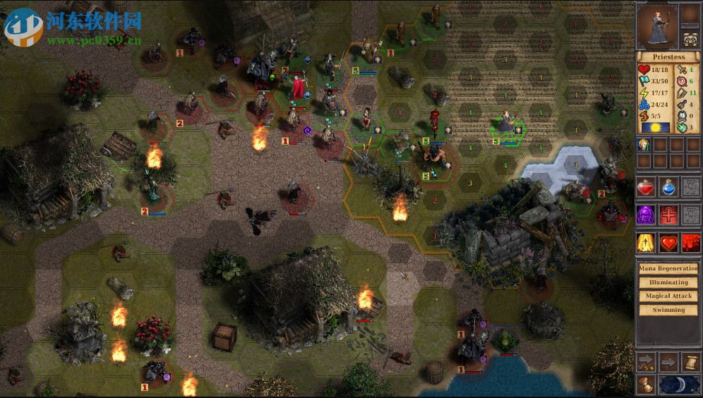 龙喉战旗 中文版