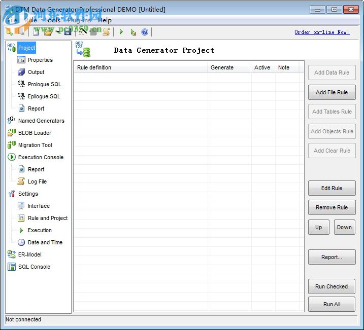 DTM Data Generator(数据库编辑器)