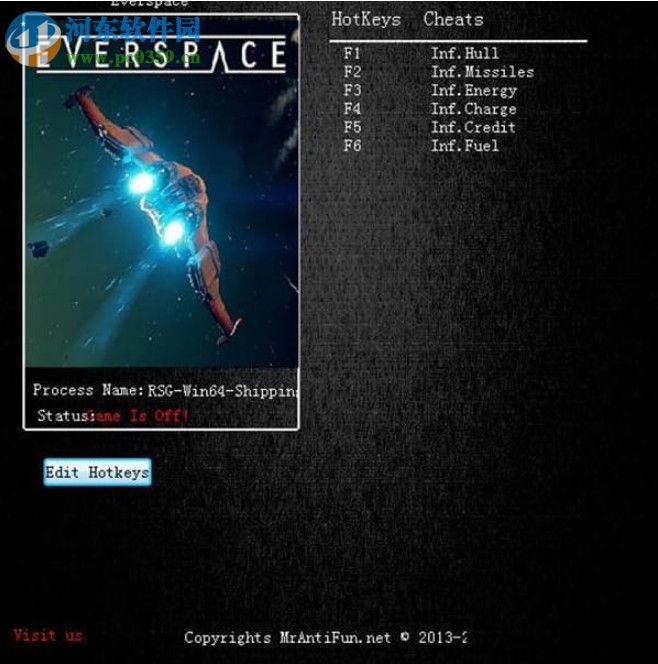 永恒空间六项修改器