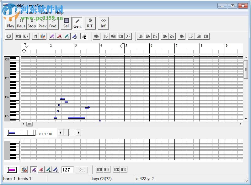 StyleSeq(AI智能化旋律生成软件) 1.0 绿色免费版