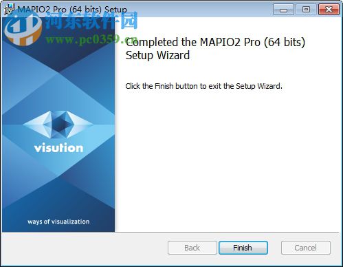 Visution Mapio(映射投影软件) 2.3.1.2849 官方版