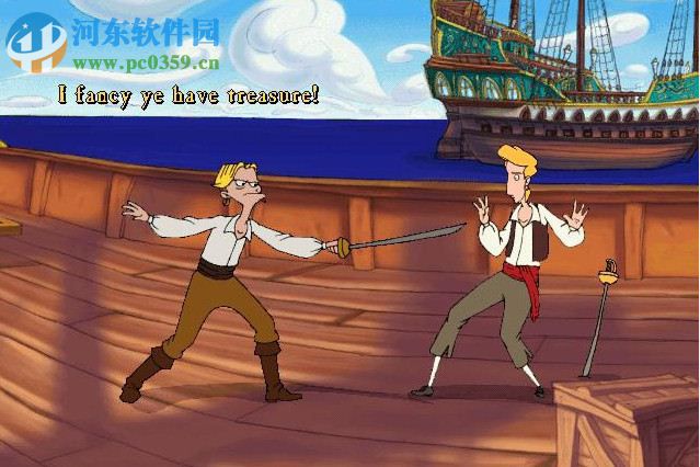 猴岛小英雄3：猴岛的诅咒 英文版