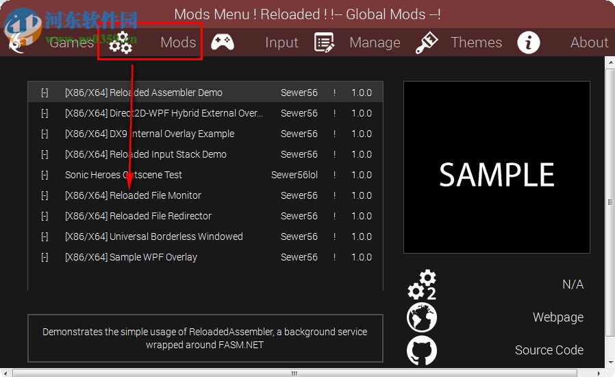 Reloaded Mod Loader(香蕉网MOD加载工具) 1.13 绿色免费版