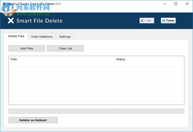 NoVirusThanks Smart File Delete(文件删除工具) 1.1 免费版