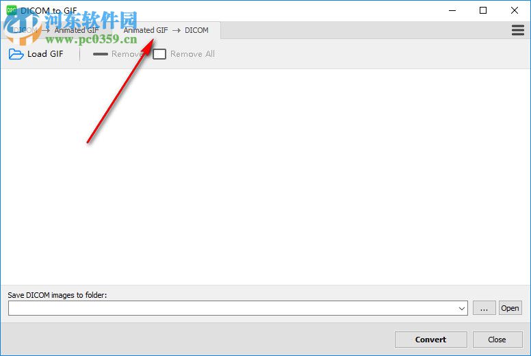 DICOM to GIF(图像格式转换工具) 1.10.5 免费版