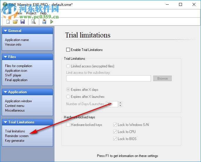 SWF Maestro EXE Pro(Flash加密工具) 2.00 绿色免费版