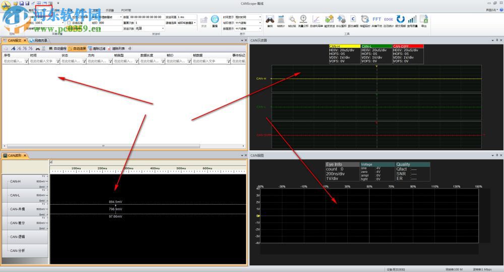 CANScope(网络测试分析仪软件) 1.5.1.6760 官方版