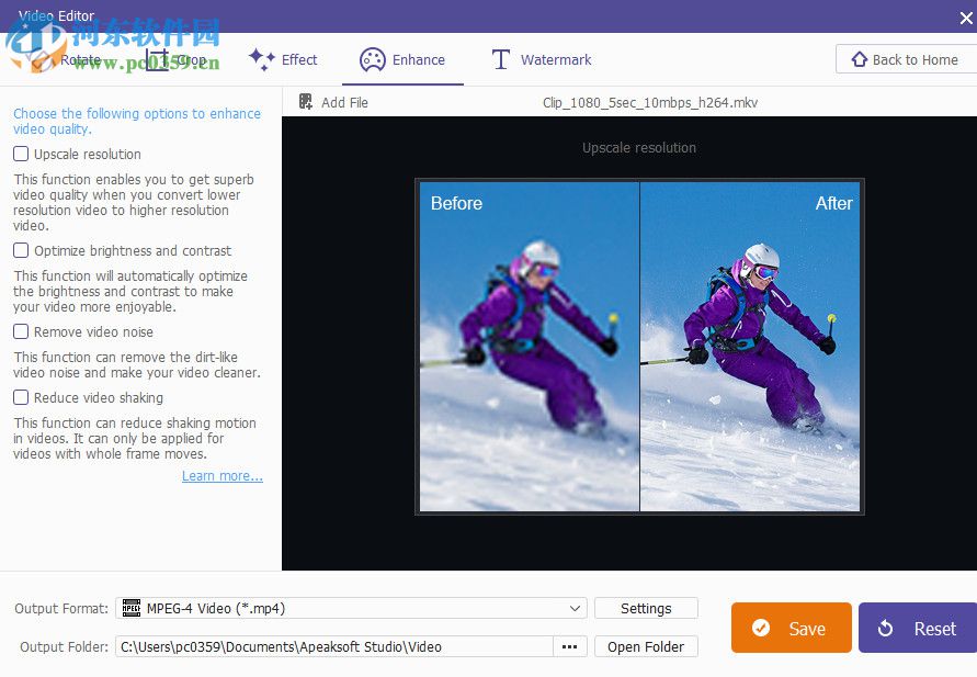 Apeaksoft Video Editor(视频编辑器)