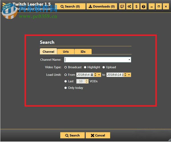 Twitch Leecher(视频下载器) 1.5.6 官方版