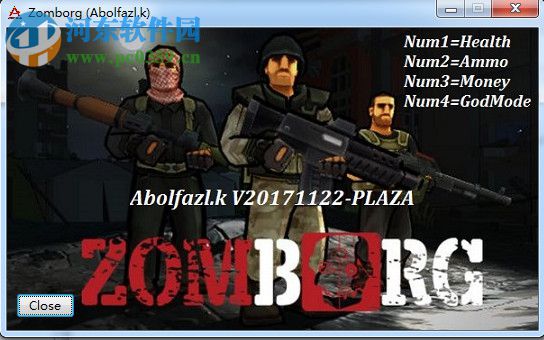 Zomborg四项修改器