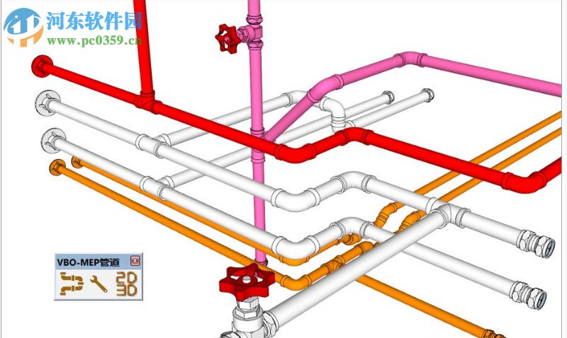 VBO MEP PIPING(VBO管道插件) 1.0 免费版