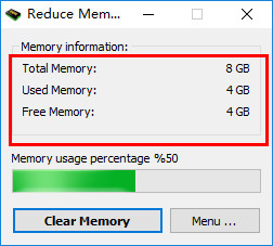 Reduce Memory(内存整理工具)
