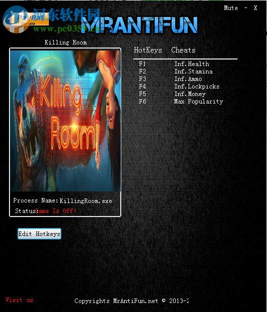 杀人房间六项修改器下载