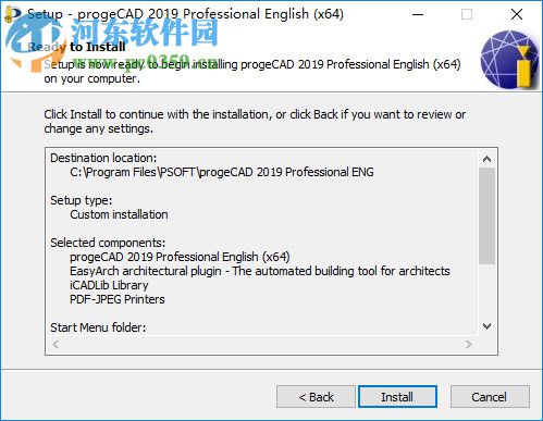 ProgeCAD 2019 Pro下载(附安装教程) 19.0.4.8 激活版
