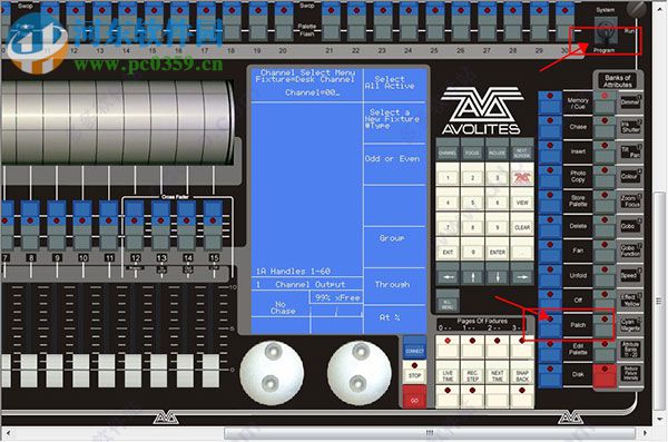 珍珠2010灯控台模拟器(Pearl 2004 Simulator+Visualiser)