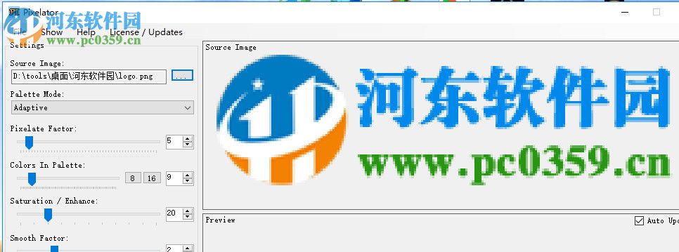 生成像素画效果软件 1.0 绿色版