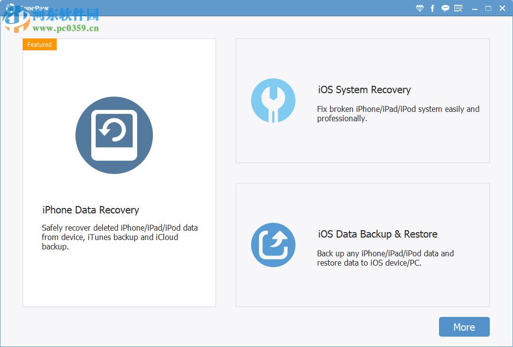 FonePaw iPhone Data Recovery(iphone数据恢复软件)