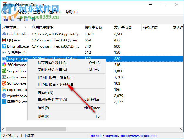 AppNetworkCounter(系统数据包流量显示软件) 1.05 免费版