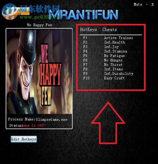 少数幸运儿九项修改器 1.1.69866
