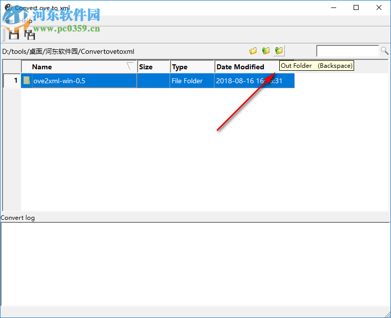 Convert ove to xml(ove转XML工具) 0.1 绿色版