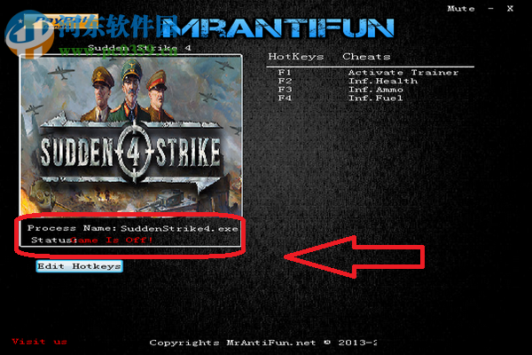 突袭4三项修改器