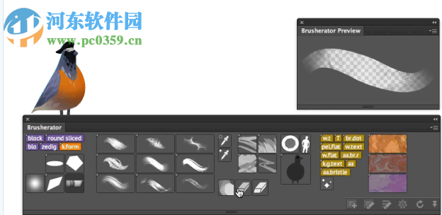 Brusherator(ps笔刷管理扩展面板) 1.2 汉化版