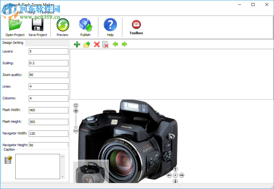Boxoft Flash Zoom Maker(Flash制作软件) 1.1 官方版