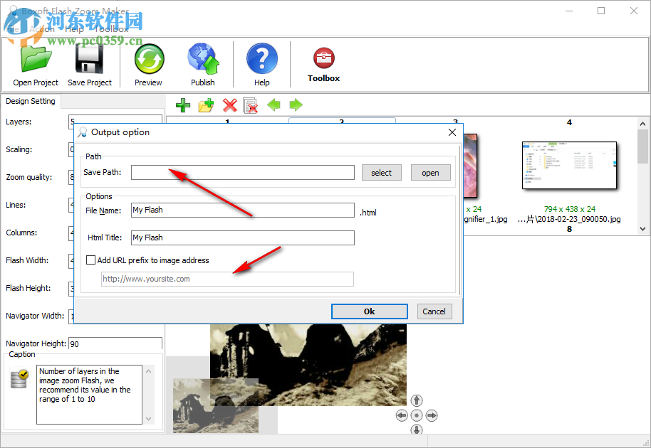 Boxoft Flash Zoom Maker(Flash制作软件) 1.1 官方版