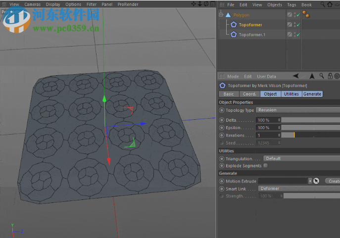 topowire(c4d杂乱点线线条制作插件) 1.0 官方最新版