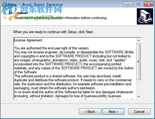 Excel Sheets Separator(Excel分离工具) 英文版