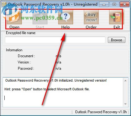 Outlook Password Recovery(Outlook密码恢复软件) 1.0H 官方版