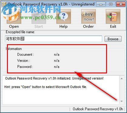 Outlook Password Recovery(Outlook密码恢复软件) 1.0H 官方版
