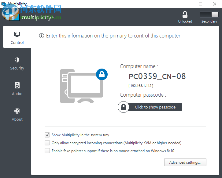 Stardock Multiplicity(多屏键鼠控制器) 3.44 破解版