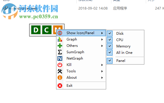 myResources(系统监控软件)