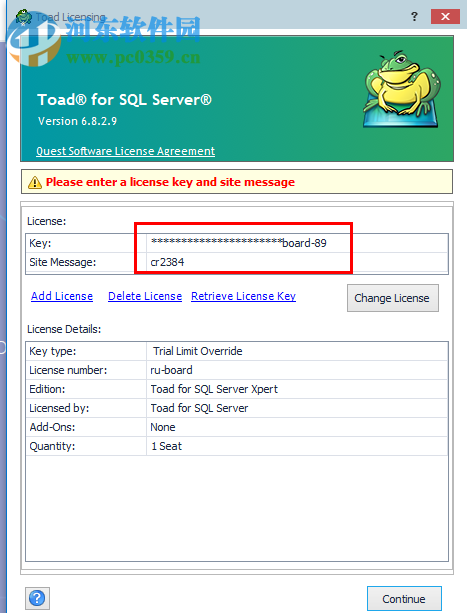 toad for sql server(sql server数据库开发工具) 6.8.2.9 64位/32位 破解版