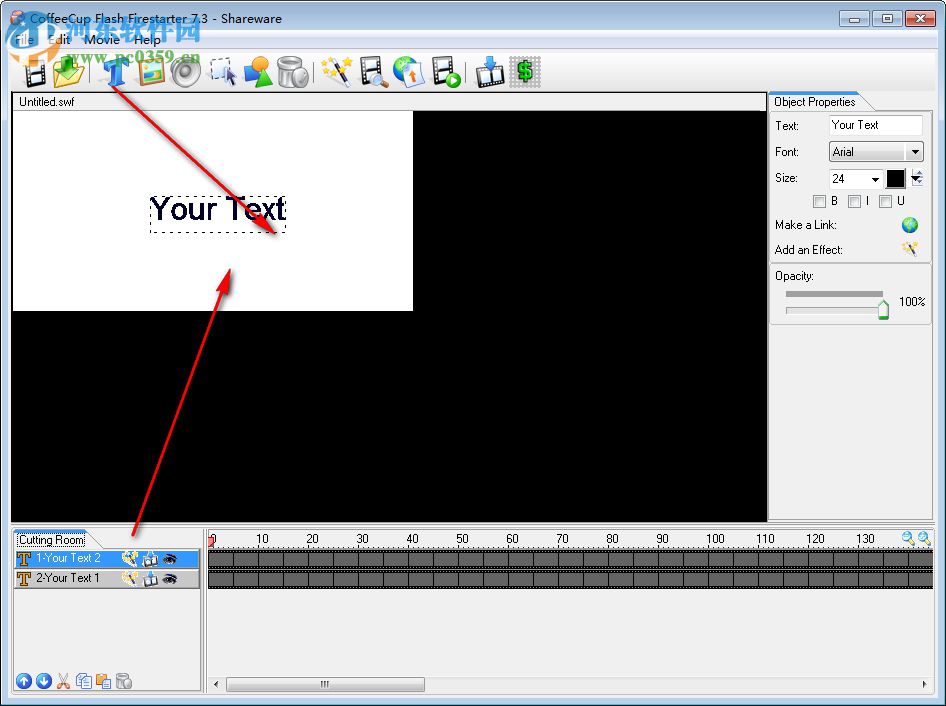 CoffeeCup Flash Firestarter(Flash效果制作) 7.3 官方版