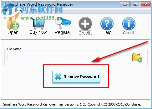 iSunshare Word Password Remover 2.1.20 官方版