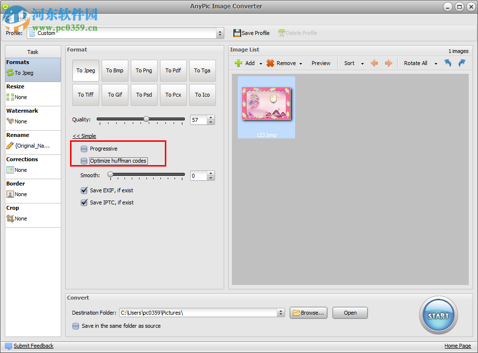 AnyPic Image Converter(图像批转换工具) 1.2.2 注册版