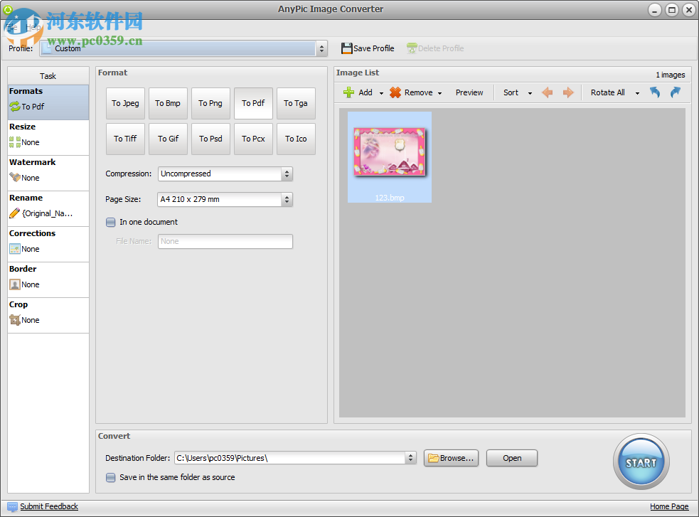 AnyPic Image Converter(图像批转换工具) 1.2.2 注册版