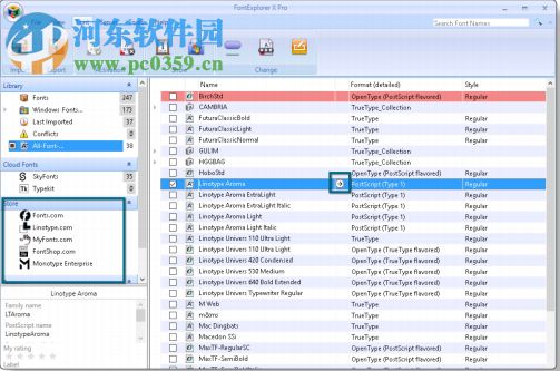 FontExplorer X Pro(字体管理工具) 3.5.3 破解版