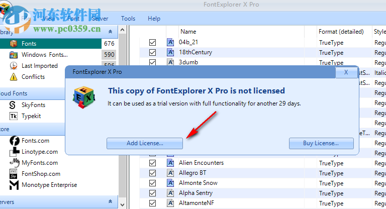 FontExplorer X Pro(专业级字体管理软件) 3.5.4 破解版