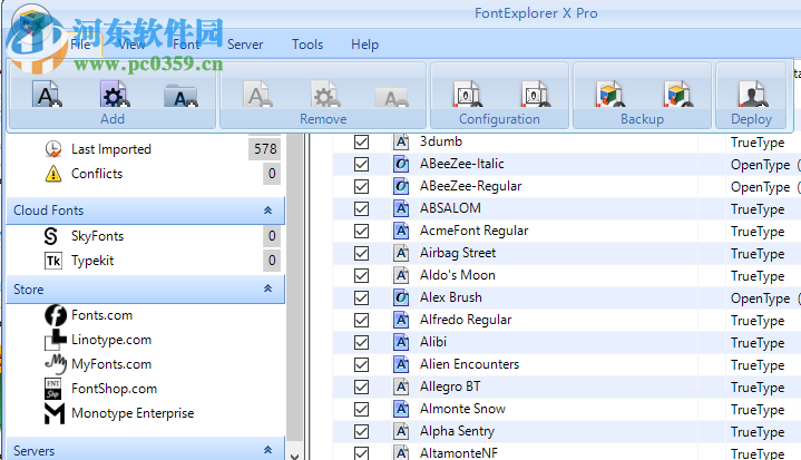 FontExplorer X Pro(专业级字体管理软件) 3.5.4 破解版
